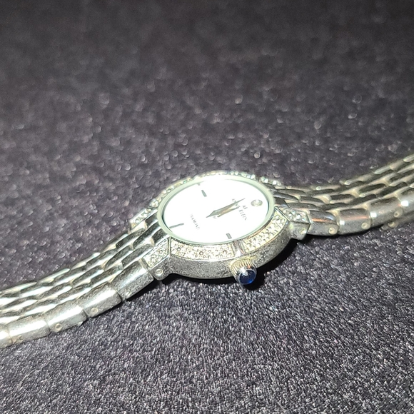 Diamond Anne Klein Stainless Steel Quartz Watch - Picture 4 of 5